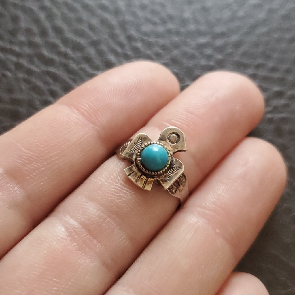 Vtg Joseph Esposito Sterling Ring- Size 475 42$